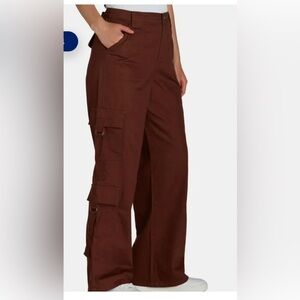 Brand new wide leg cargo pants